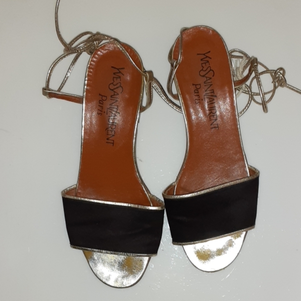 Yves saint Laurent Paris sandals